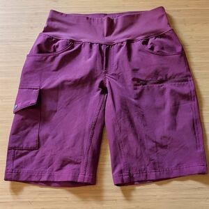 Women's Stylish Plum Bike Shorts